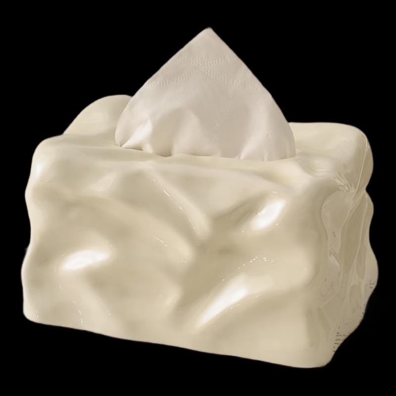 Yisanwei Light Luxury Ceramic Tissue Box