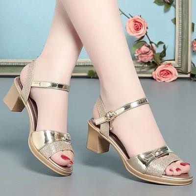 Damen niedliche hochwertige Frühling & Sommer offene Zehen High Heel Sandalen Schuhe Dame klassisch sexy Party Club Sandalen ab781