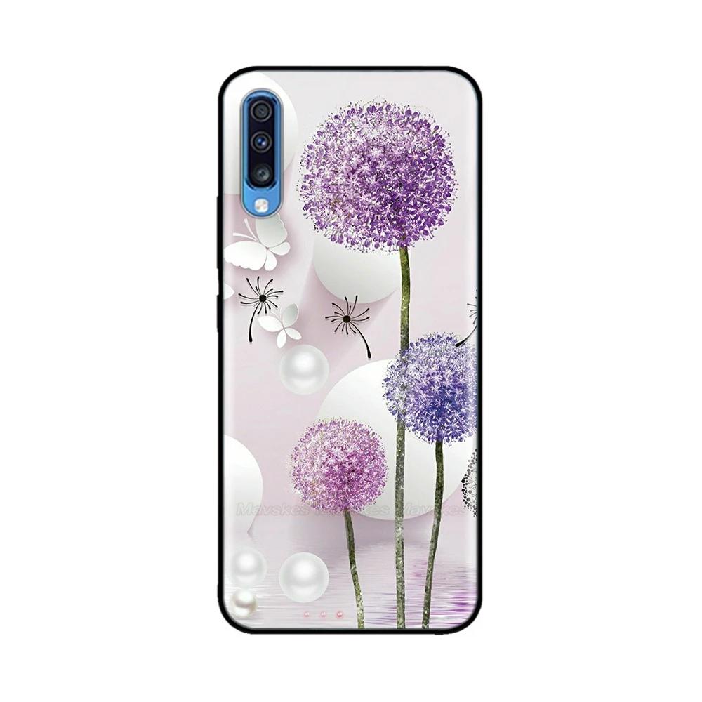 Cover For Samsung Galaxy A70 Soft Smooth Liquid Silicone Full Protection Anti Choc Bumper For Samsung A70 Case A 70 A705F Fundas