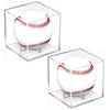Clear Baseball Box Display Acrylic Transparent Baseball Organizer Case Dustproof UV Protection Perfit For Memorable Collection