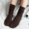 Mode Mädchen Frauen Weiche Strick Socken Lässige Baumwollmischung Mittelrohr Strümpfe