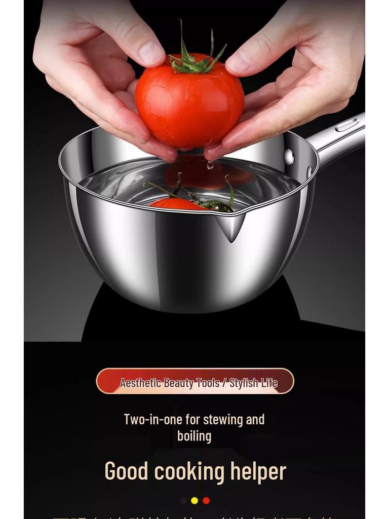 304 Stainless Steel Non-slip Water Ladle – Thickened Large Water Scooping Spoon for Kitchen Use