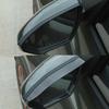 Carbon Fiber 2X Rearview Mirror Rian Eyebrow Cover Trim For Hyundai Tucson 2021+