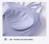 Women's Quick-Dry Anti-Shock Sports Bra with Breathable Back for Running & Dancing