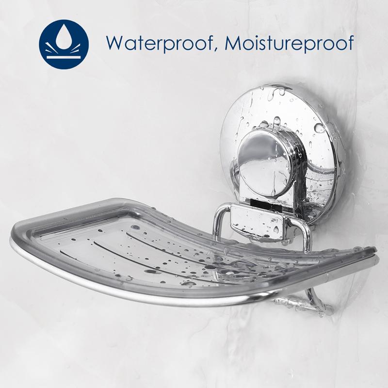 Factory Wholdsales Stainless Bathroom Accessories Metal Shiny Stainless Steel Soap Dish Rack/Holder