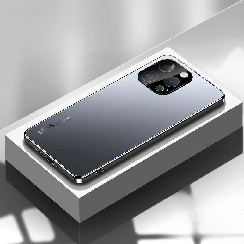 AG Full-Cover Camera Lens Phone Case for iPhone 11 series, IPhone 12 series, iPhone 13 series Anti-Scratch Shockproof Cover