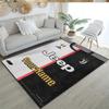 Juventus Customize Your Name Area Rug Suitable for Study Room Playrooms Bedrooms Hallway Antislip Carpet Decorate Offices Wedding Party Gift