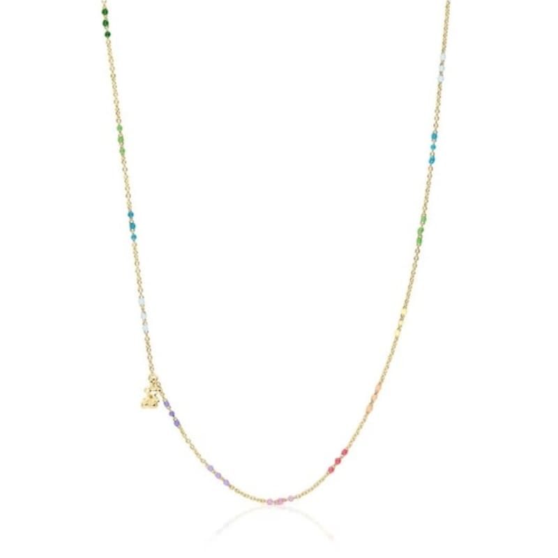 

tous TOUS Silver Vermeil BoldBear Necklace Enamel/Silver vermeil BoldBear N enamel/Necklace/311562540 FREE