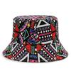 Fisherman Floral Printing Hat Outdoor Sun Protection Bucket Hat Fashion Gift