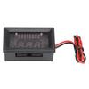 DC Digital Electric Equipment Voltage Meter Display Lithium Battery Voltmeter 12V 60V (Blue)