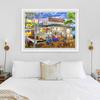 New 5D DIY Diamond Painting Scenery Diamond Embroidery Village Cross Stitch Full Round Drill Home Decor Manual Art Gift