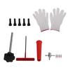 For Trucks Automotive Tool Set Tire Valve Tool Kit Tire Maintenance 21.8*4.8*4.8cm Valve Stem Puller And Tools