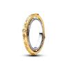 2025 Gold Plated Ring Zircon Sparkling Princess Wishbone Heart Women  Fine Jewelry