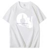 Summer Tops  Tshirt Middle Finger Cat Shadow Fashion Graphic Tee New Arrival Goods Mens Short Sleeve Tee Cotton Tshirt