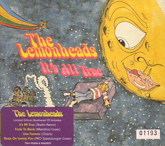 

CD LEMONHEADS - It s All True 7567956342,A563 Atlantic 1996 UK Рок Б/У