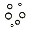 Metal Bonded Sealing Washer 150X Bonded Washer Assortment Seal Multifunction Metal Crush Ring Set Auto Repair Set Wear-Resistant