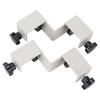 2Pcs Woodworking Right Angle Clamp Thickened Iron Woodworking Corner Clamp for Picture Frame Fish