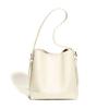 Cowhide bag women's versatile commuter bucket bag new leather women's bag high-end niche design shoulder bag