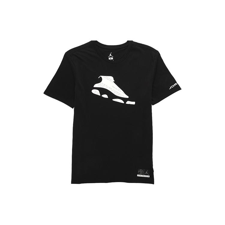 Air Jordan 13 T-Shirt Black Men s AR1274-010 S