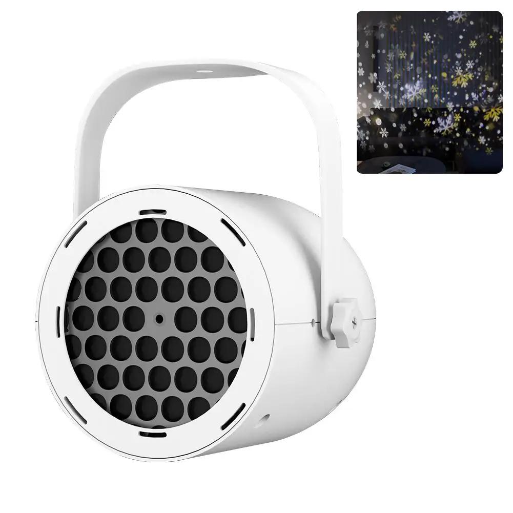 Christmas Snowflake Projector Light Waterproof LED Projector for Indoor Outdoor Christmas Decoration Festive Acces C7R1