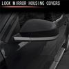 Car Side Rear View Mirror Trim Strip Stickers For Toyota TACOMA 2024 Car Exterior Accessories Component Carbon Fiber