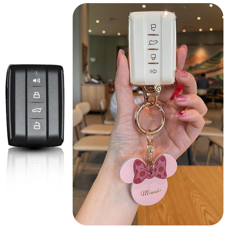 Cartoon Car Key Case for Applicable Tank 300, 2021 Model, Cyber Tank 500, and Ranger 300 - 2022 Edition