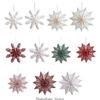 3XUF Textured Snowflake Ceiling Danglers Tear Resistant Paper Perfect For Holiday Parties
