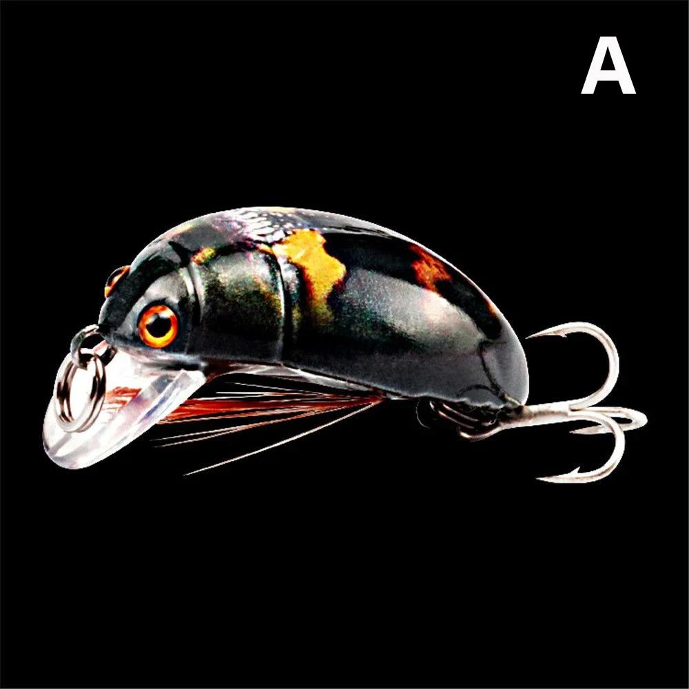 

Fishing Tackle Cicada Bait38mm/4.2g Fishing Lure Insect Bug Lure Sea Beetle CrankFloating Ladybug Hard Bait Bass Carp Noise Bait