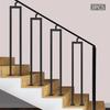 3PCS Stair Balusters, 36" U-Shaped Stairs Railing with Adjustable Top Bracket for Indoor Staircases