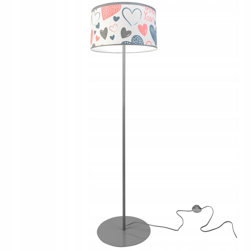 Kinder-Hochbett-Stehleuchte, Lampenschirm, Muster, LED