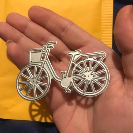 Fahrradform-Stanzform zum Selbermachen, Scrapbook-Schablone, Papierprägewerkzeug für Grußkarten