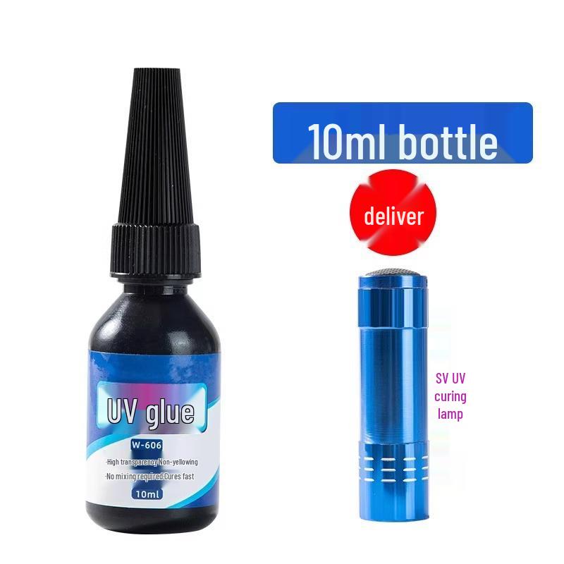 3018 Quick-Dry Transparent UV Glue for Metal & Acrylic - Waterproof Adhesive