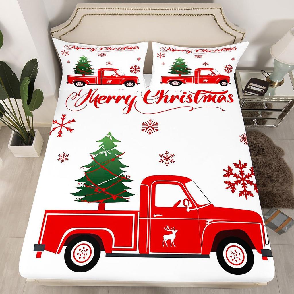 Cute Penguin Pattern Mattress Three-Piece Digital Printing Bedding Mattress Three-Piece Set Children And Adults