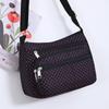 Large Capacity Canvas Shoulder and Crossbody Bag for Middle-Aged Women