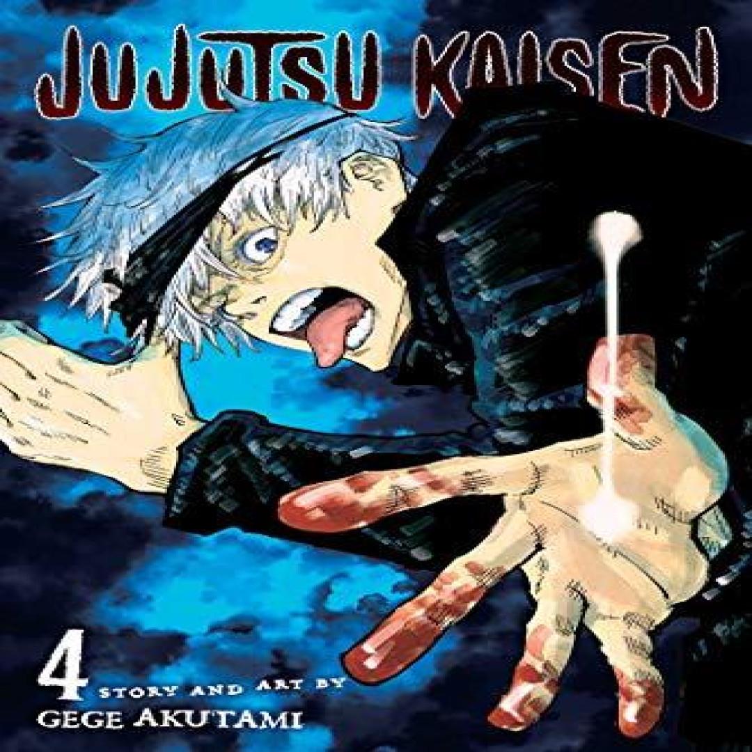 Jujutsu Kaisen Vol. 4 Gege Akutami által puhafedeles Könyv 9781974714803
