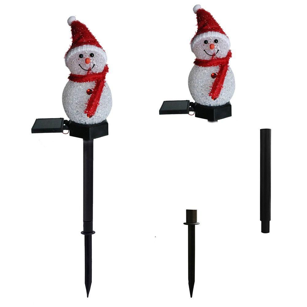 

Layout Props Garden Post Lamp Solar Garden Light Lawn Lamp Christmas Decoration Solar Led Light Red