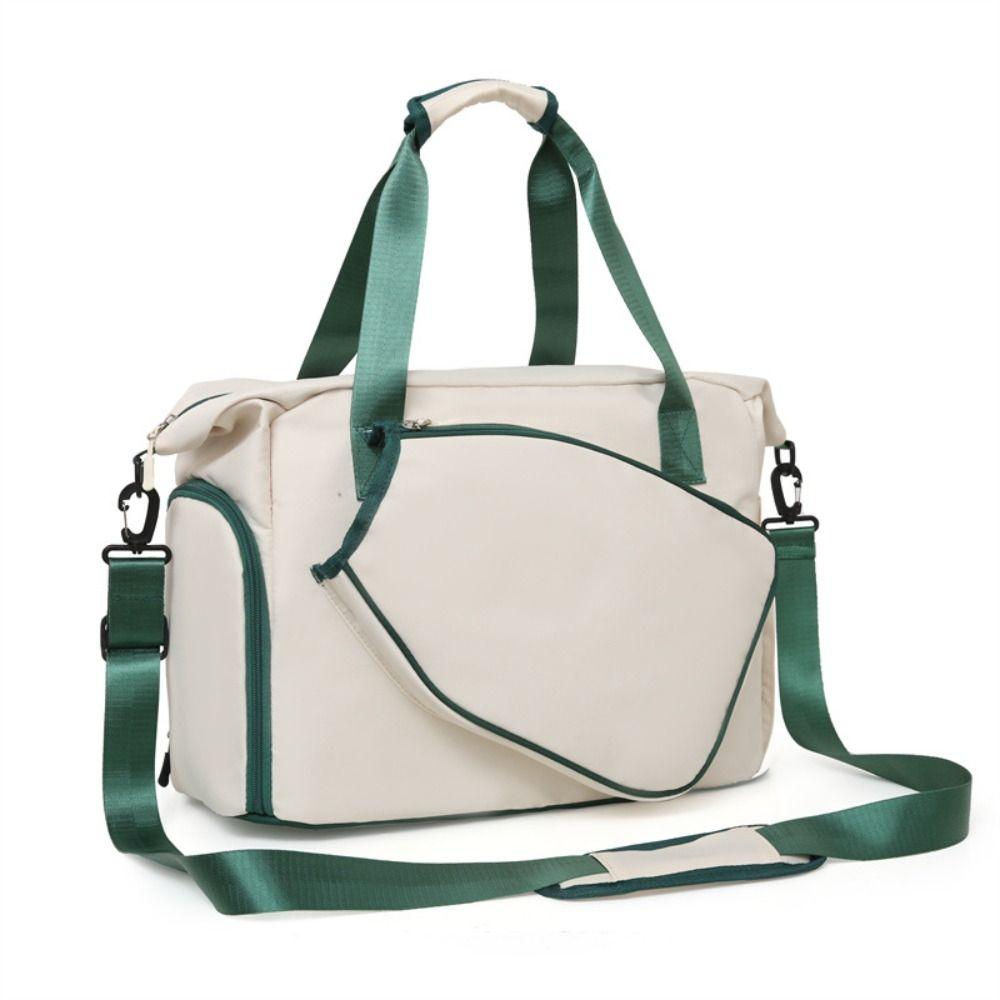 Portable Tennis Racquet Bag Shoe Compartment Tennis Shoulder Bag Pickleball Racket Bag Badminton
