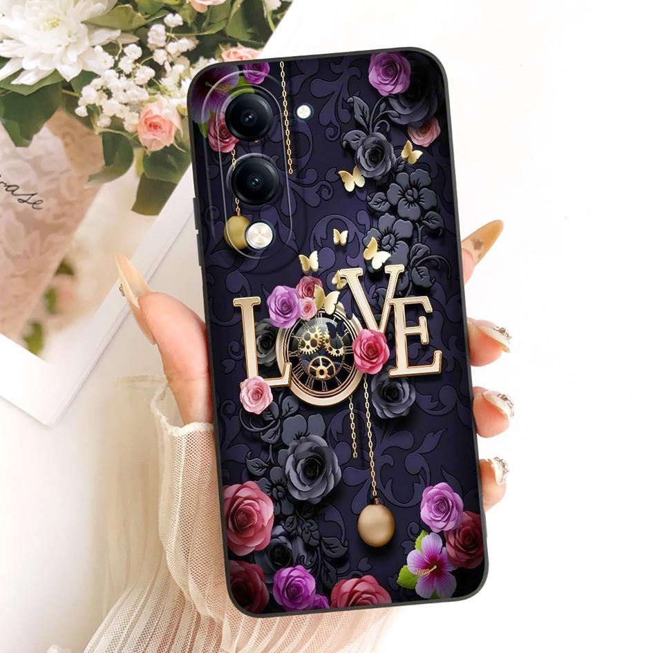 Case For Vivo Y04 Y29s Y19e Y19 2025 Cover V2430 V2446 V2432 Cute Cartoon Cat Rabbit Soft Cover For Vivo T4 Lite V2509 Protector