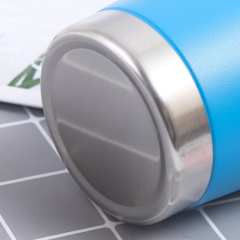 Large Capacity  Thermos Cup 600ml Vacuum Flasks Portable Stainless Steel Thermos Cup Water Bottle Travel Tea Mug Office Thermos Cup