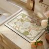 American Retro Light Luxury Kitchen Countertop Drain Pad, Diatom Mud Suction Pad, Quick-drying Washing Table, Sink, Bar Mat
