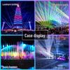18 Waterproof Dyeing Par Lights for Outdoor Weddings and Stage Performances