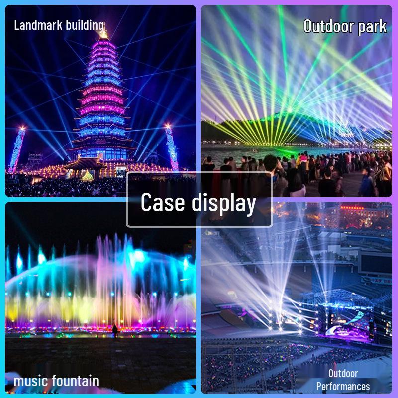18 Waterproof Dyeing Par Lights for Outdoor Weddings and Stage Performances