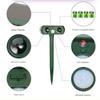 Solar Dog Cat Deterrent Waterproof Pest Repeller New Infrared Cat Repeller  Outdoor