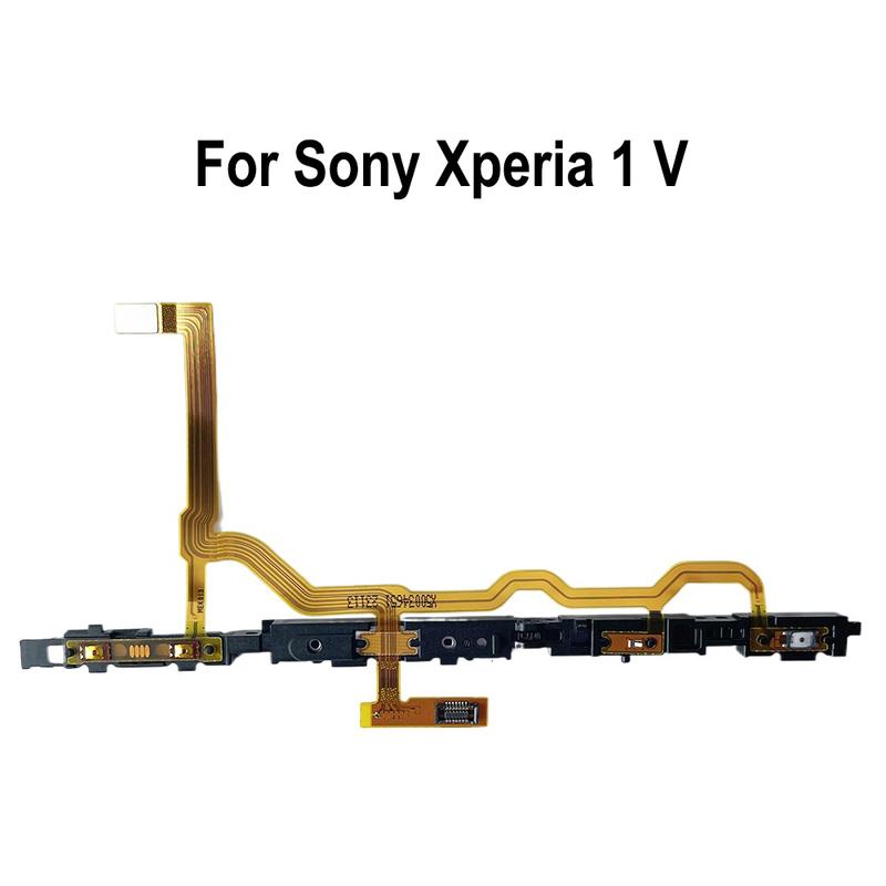 Power On Off Volume Button Key Flex Cable Replacement For Sony Xperia 1 V Power Volume Flex Cable