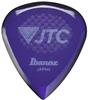 [Set of 5] Ibanez JTC1R-AMTPurple Guitar Picks, 2.5mm, Made of New Tritan Material, Highly Abrasion-Resistant Rubber Grip, Non-Slip