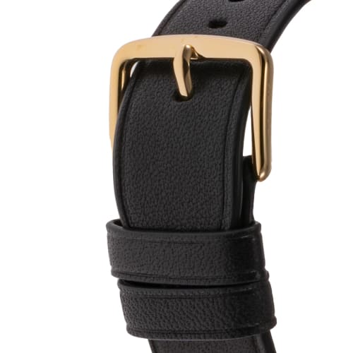 Coach Elliott Women's Stainless Steel Watch with Mineral Glass, Quartz Movement, and Water Resistant for Daily Use, Model 14504245, Black