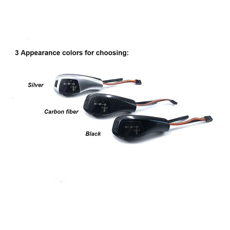 LED Gear Shift Knob Automatic Gear Shifter Lever Handle for BMW 5 Series E39 E60 E61 520i 523i 525i 528i 530i 535i 540i M5