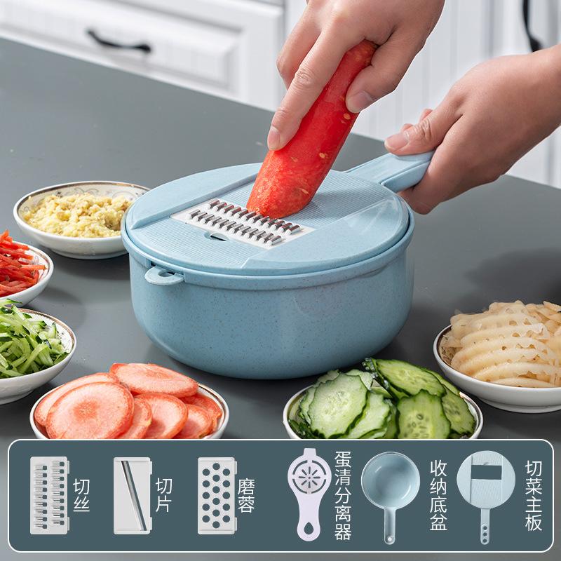 

Multi-functional Kitchen Slicing Storage Products Portable Grater Daily Household Fruit Vegetable Necessity Tools Accessories