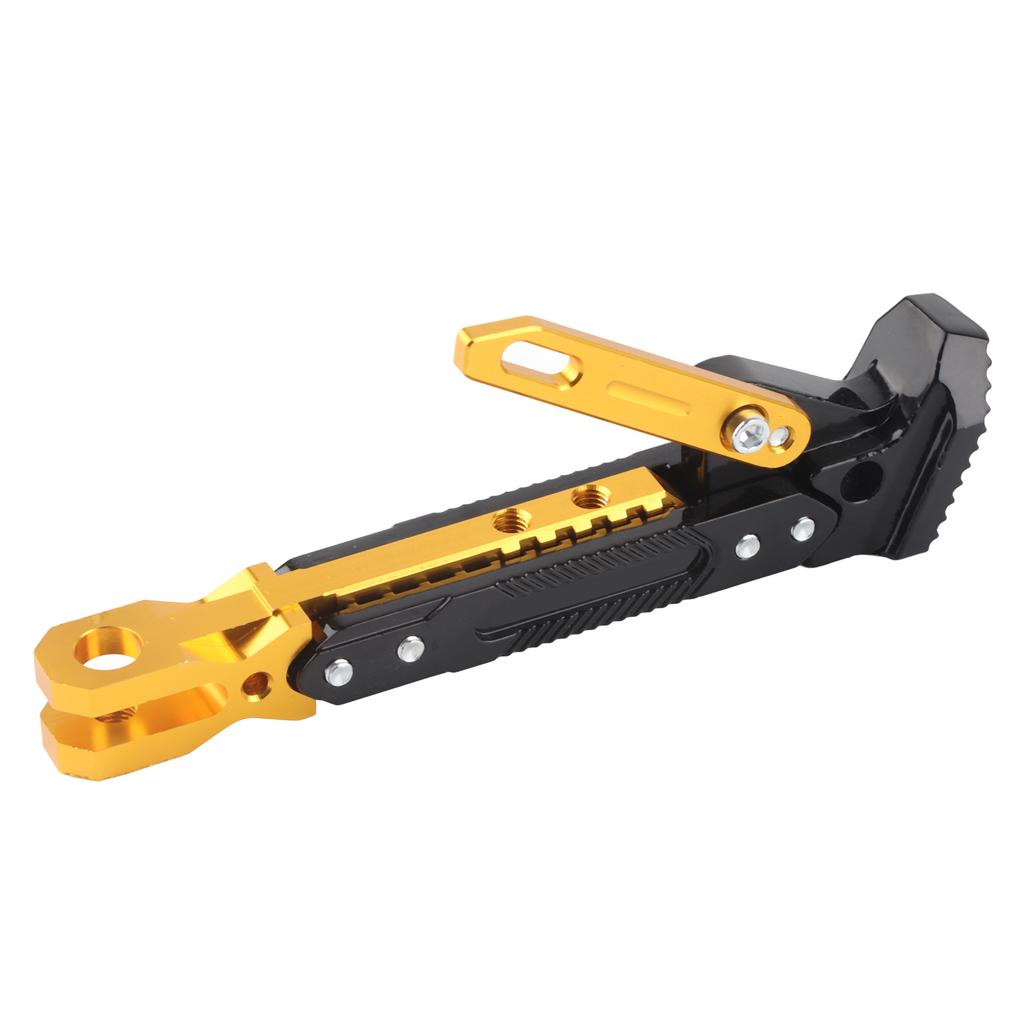 Motorcycle Kickstand Adjustable Nonslip Side Parking Foot Support for Scooter Electric BikeBlue