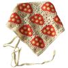 Crochet Hairband with Mushroom Pattern Camping Photography Girl Kerchief